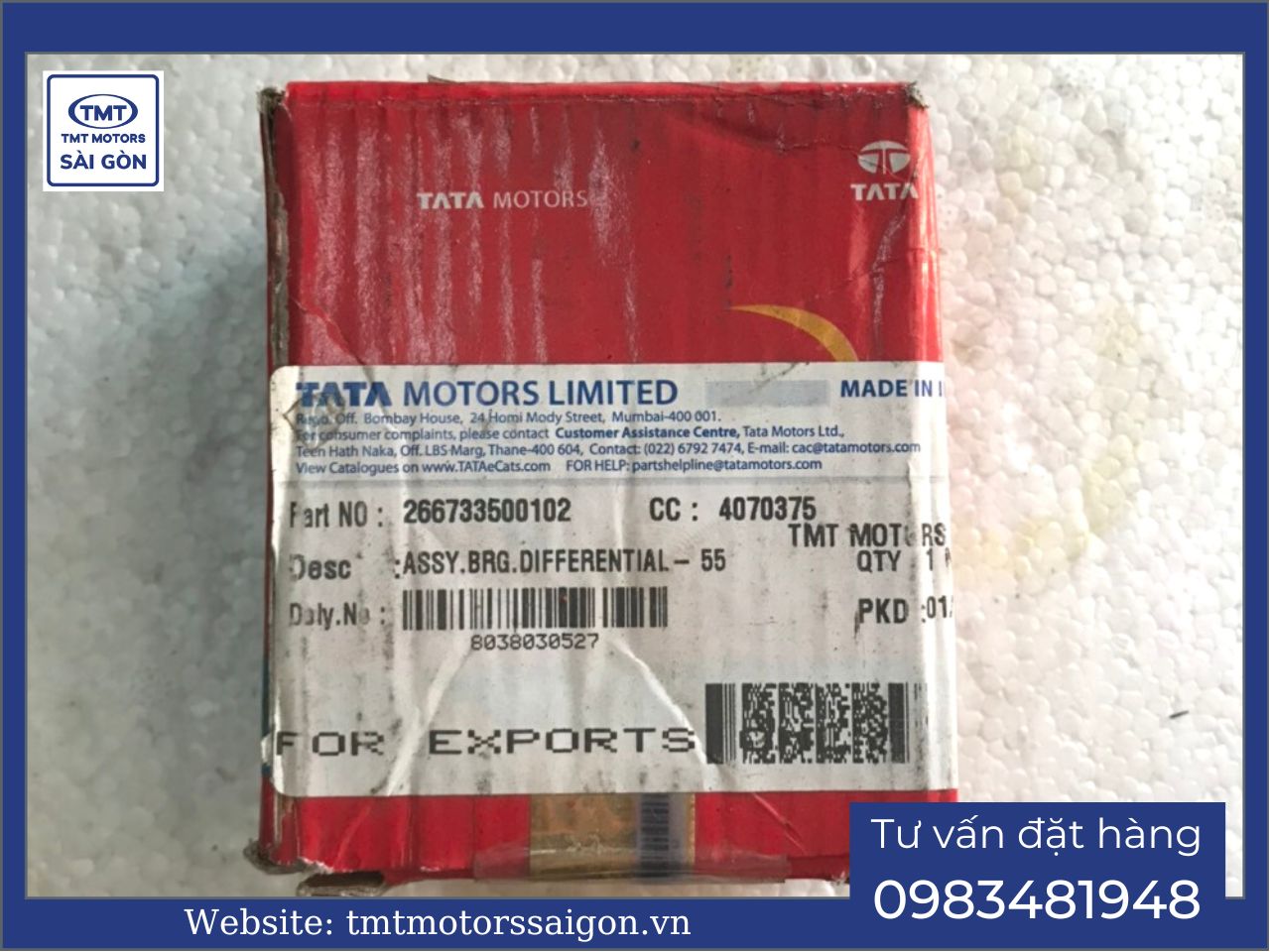 Bi Vi sai xe TATA Super ACE E2 - Trung tâm phụ tùng xe tải