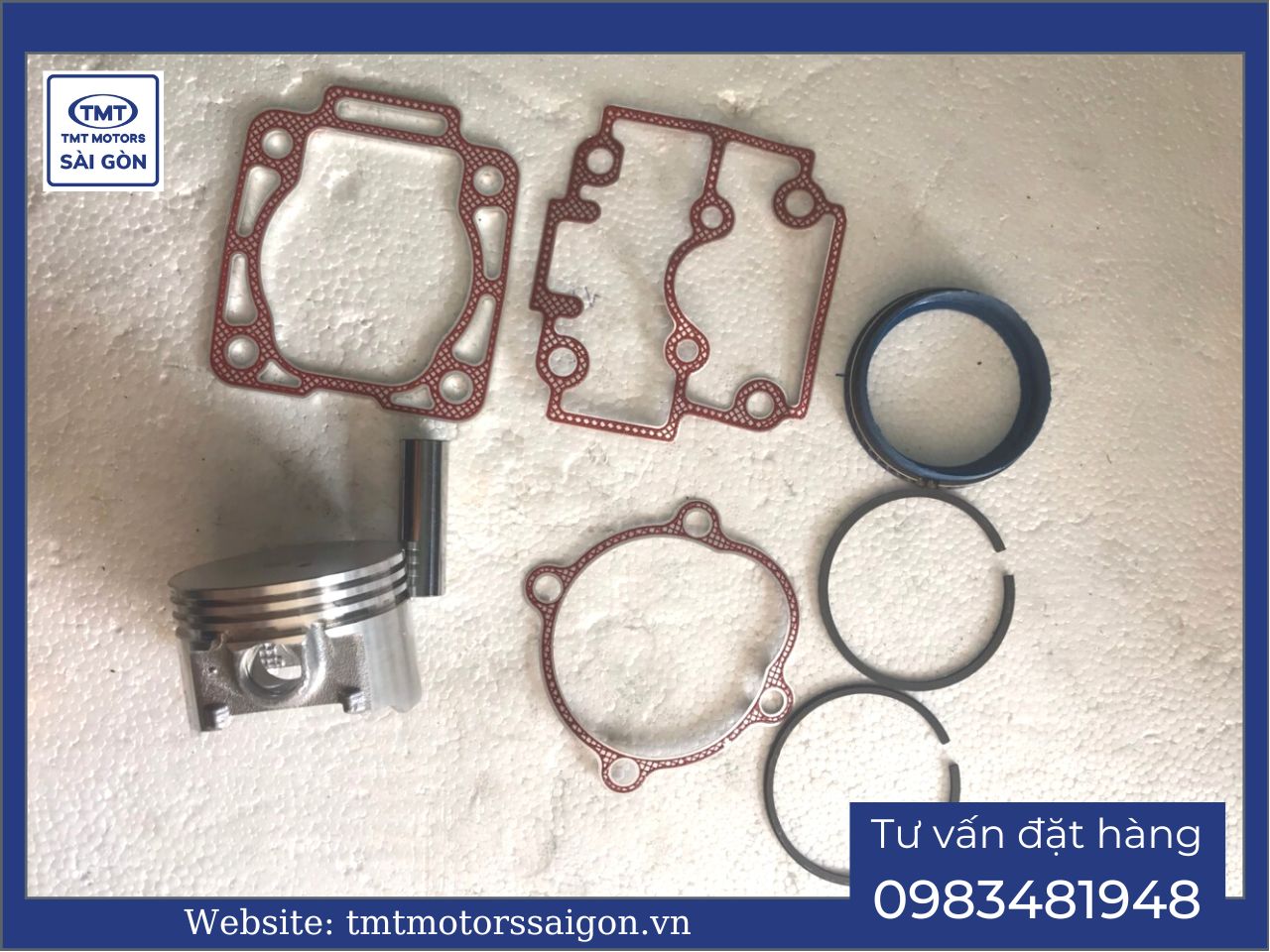 Bộ sửa chữa pistong máy nén khí Xe Ultra 814 xe Tata Super ACE TATA Super ACE E2 - Trung tâm phụ tùng xe tải