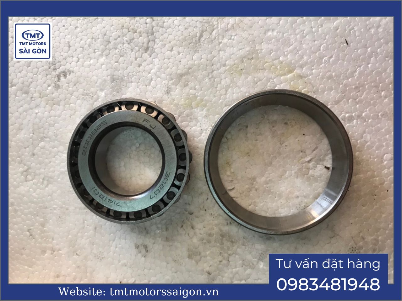 Vòng bi đũa đầu vi sai xe TATA Super ACE E2 - Trung tâm phụ tùng xe tải